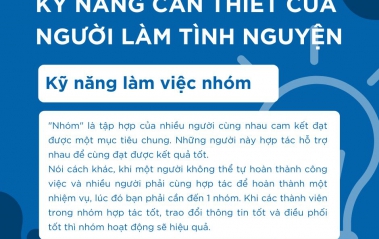 Kỹ Năng Tình Nguyện: Kỹ năng làm việc theo nhóm