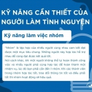 KỸ NĂNG TÌNH NGUYỆN