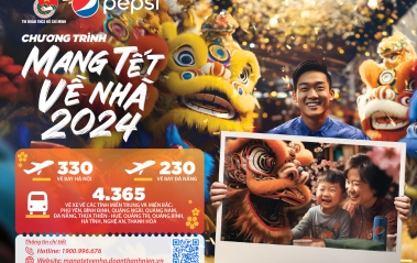  MỞ CỔNG ĐĂNG KÝ VÉ CHƯƠNG TRÌNH “MANG TẾT VỀ NHÀ” NĂM 2024